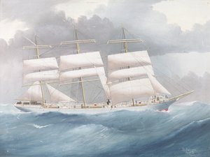 La nave a tre alberi 